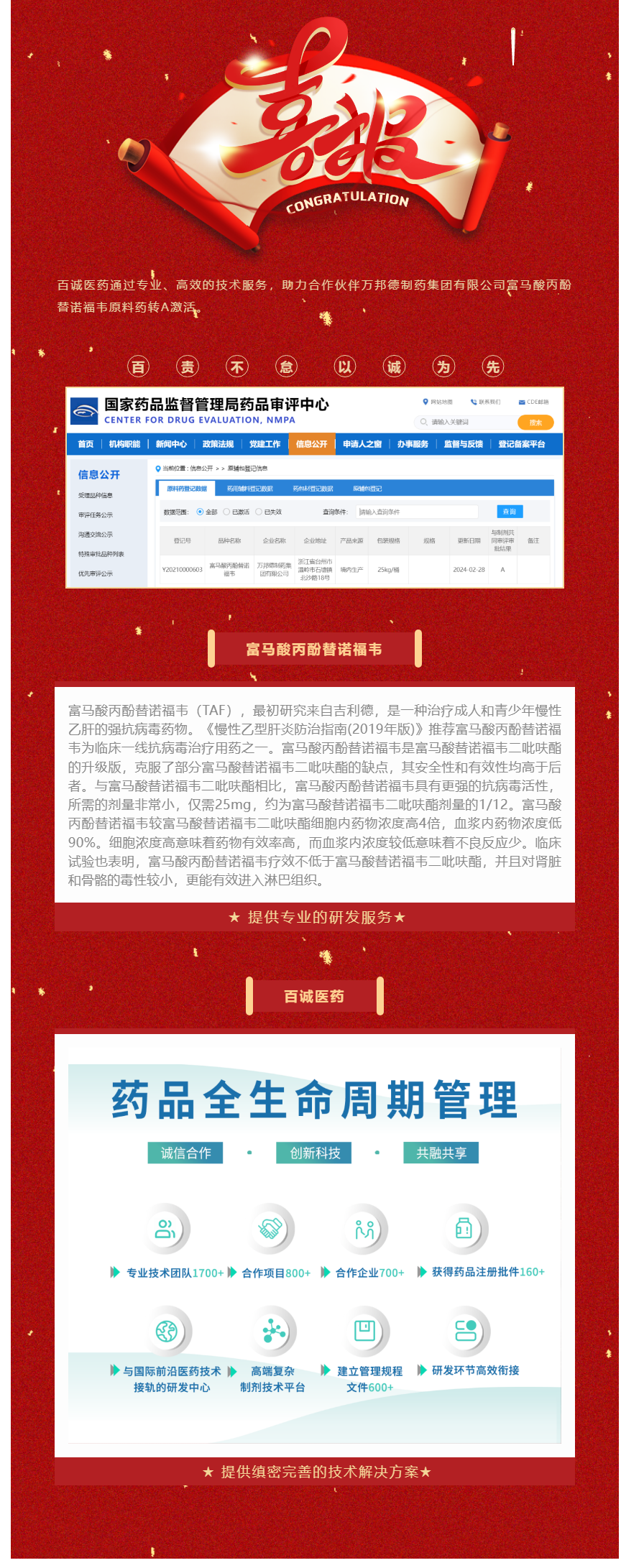 祝賀！百誠醫(yī)藥助力合作伙伴富馬酸丙酚替諾福韋原料藥轉(zhuǎn)A激活！.png